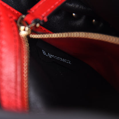 Valentino Garavani Metallic Wrinkled Lambskin Medium Rockstud Spike Shoulder Bag Mekong 6 of 9