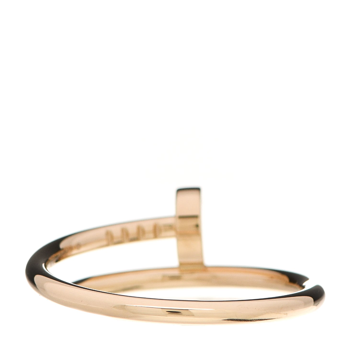 18K Yellow Gold Small Juste Un Clou Ring 56 7.75