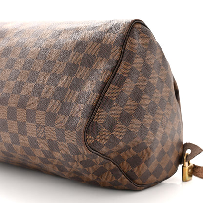 Louis Vuitton Damier Ebene Speedy 30 10 of 13
