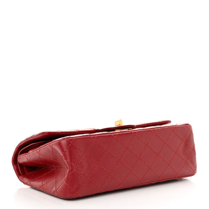 Chanel Aged Calfskin Quilted 2.55 Reissue 225 Flap Red 4 of 12