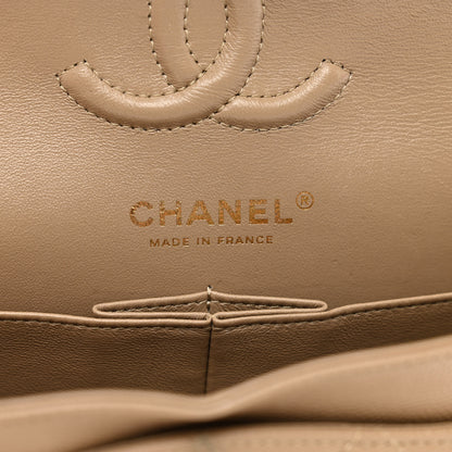 Chanel Caviar Quilted Small Double Flap Dark Beige 7 of 13