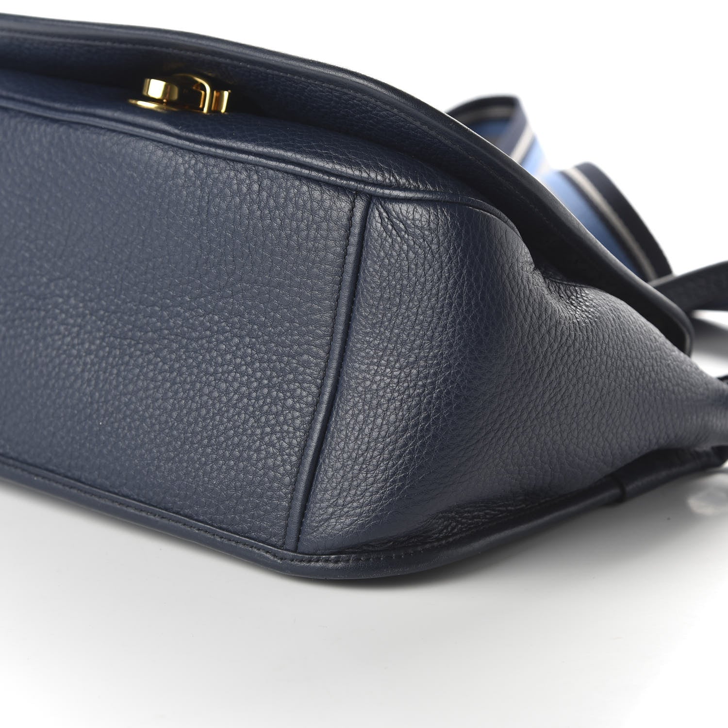 Prada Vitello Daino Logo Messenger Baltico 8 of 10
