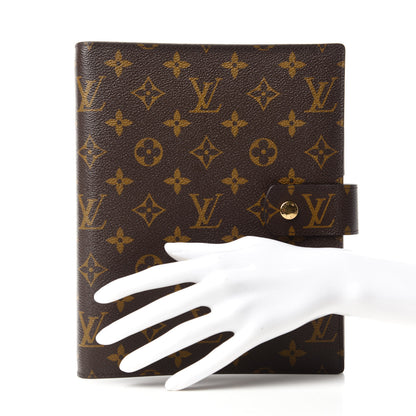 Louis Vuitton Monogram Large Ring Agenda Cover 2 of 7