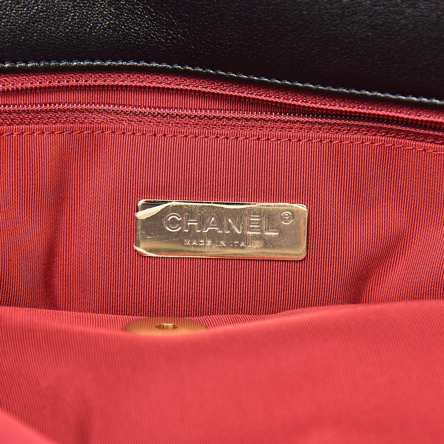 Chanel Goatskin Quilted Maxi 19 Flap Black 6 of 10