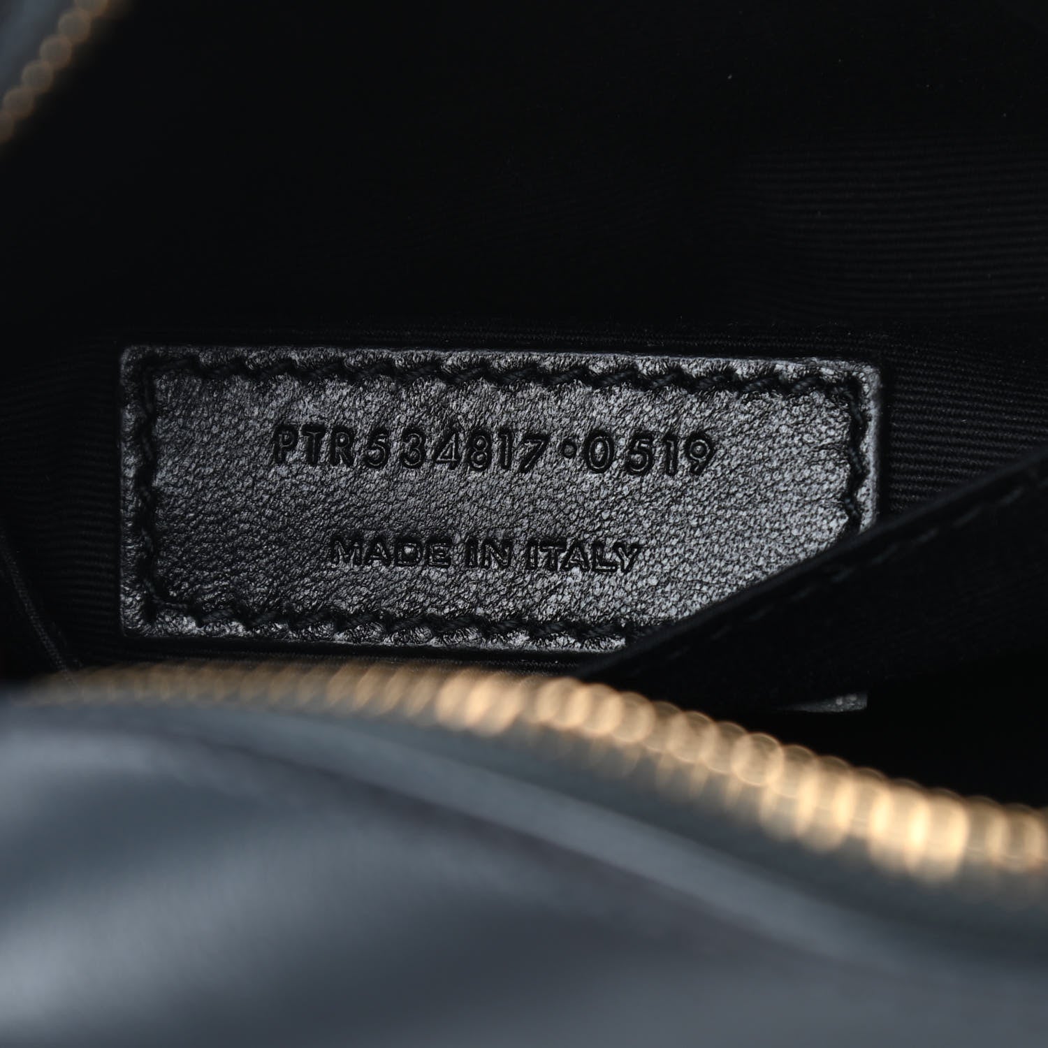 Saint Laurent Calfskin Matelasse Monogram Lou Belt Bag Smog 7 of 9
