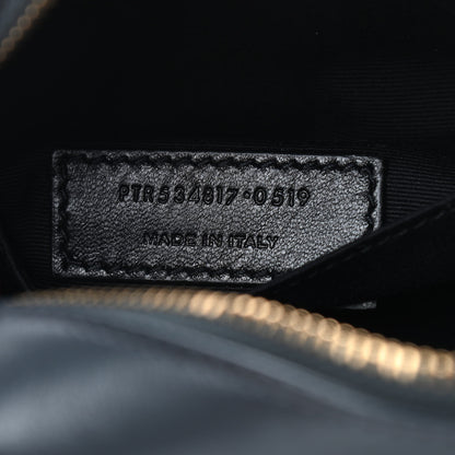 Saint Laurent Calfskin Matelasse Monogram Lou Belt Bag Smog 7 of 9
