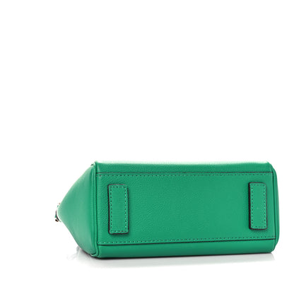 Versace Grained Calfskin Small La Medusa Top Handle Bag Turquoise 4 of 9