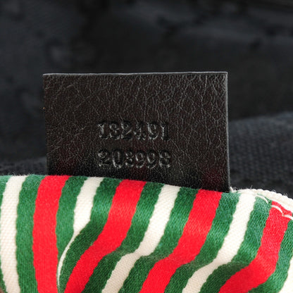 Gucci Monogram New Britt Shoulder Bag Black 7 of 7