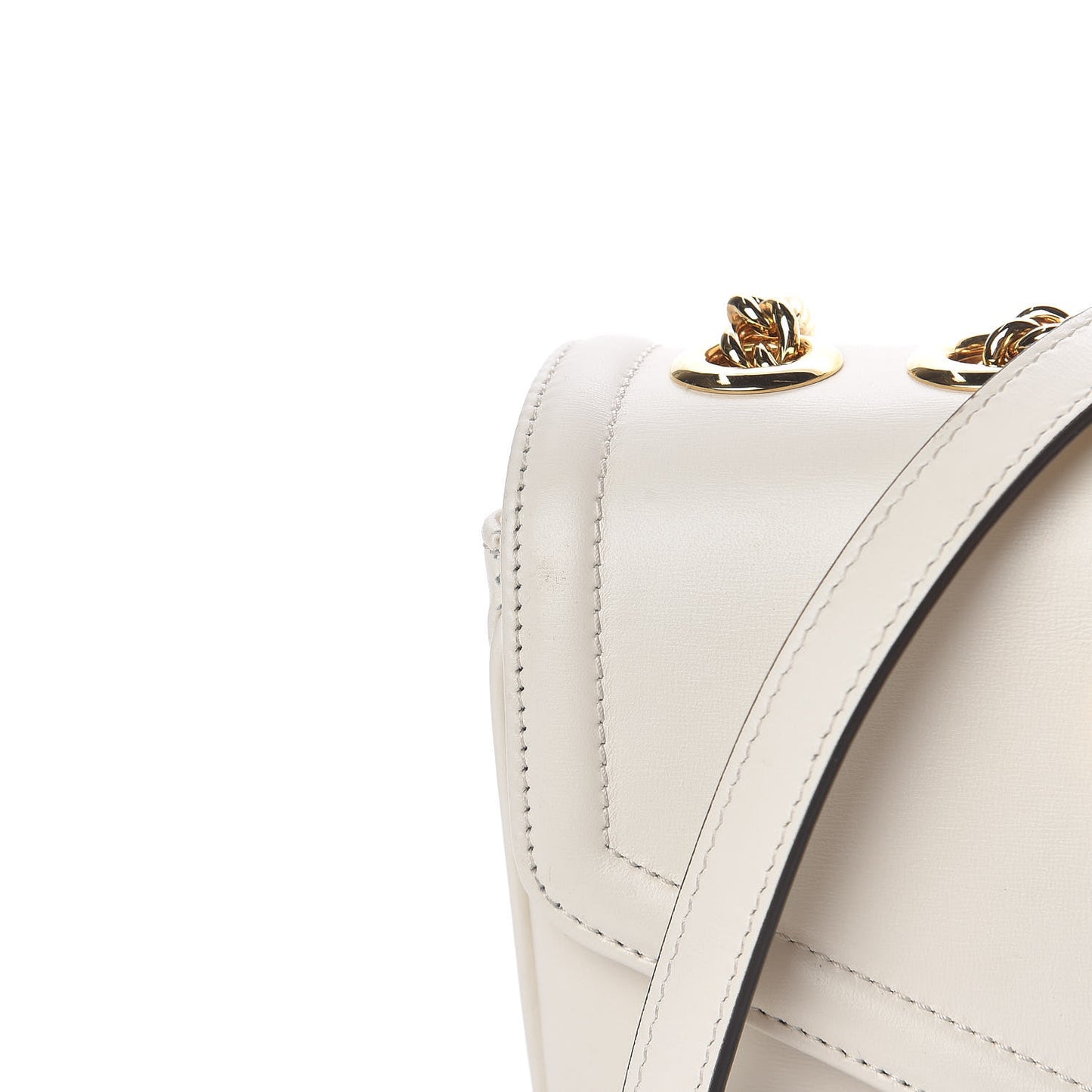 Vitello Palmellato Lux Crystal Medium Rajah Shoulder Bag Mystic White Multicolor