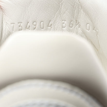 Gucci Ultralight Plutone Calfskin Womens Gucci Run Sneakers 36.5 Great White 6 of 10