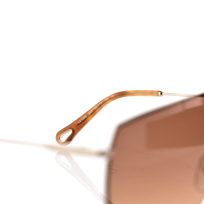 Chloe Aviator Sunglasses CE139S Gold Tortoise 5 of 8
