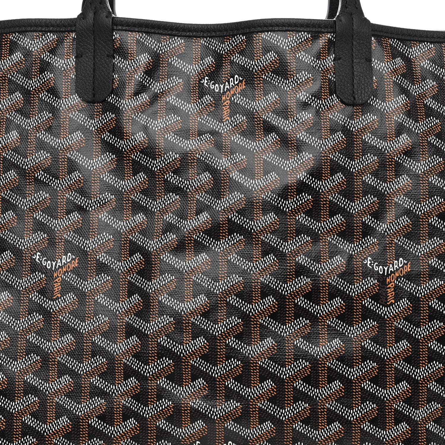Goyard Goyardine Saint Louis PM Black 10 of 12