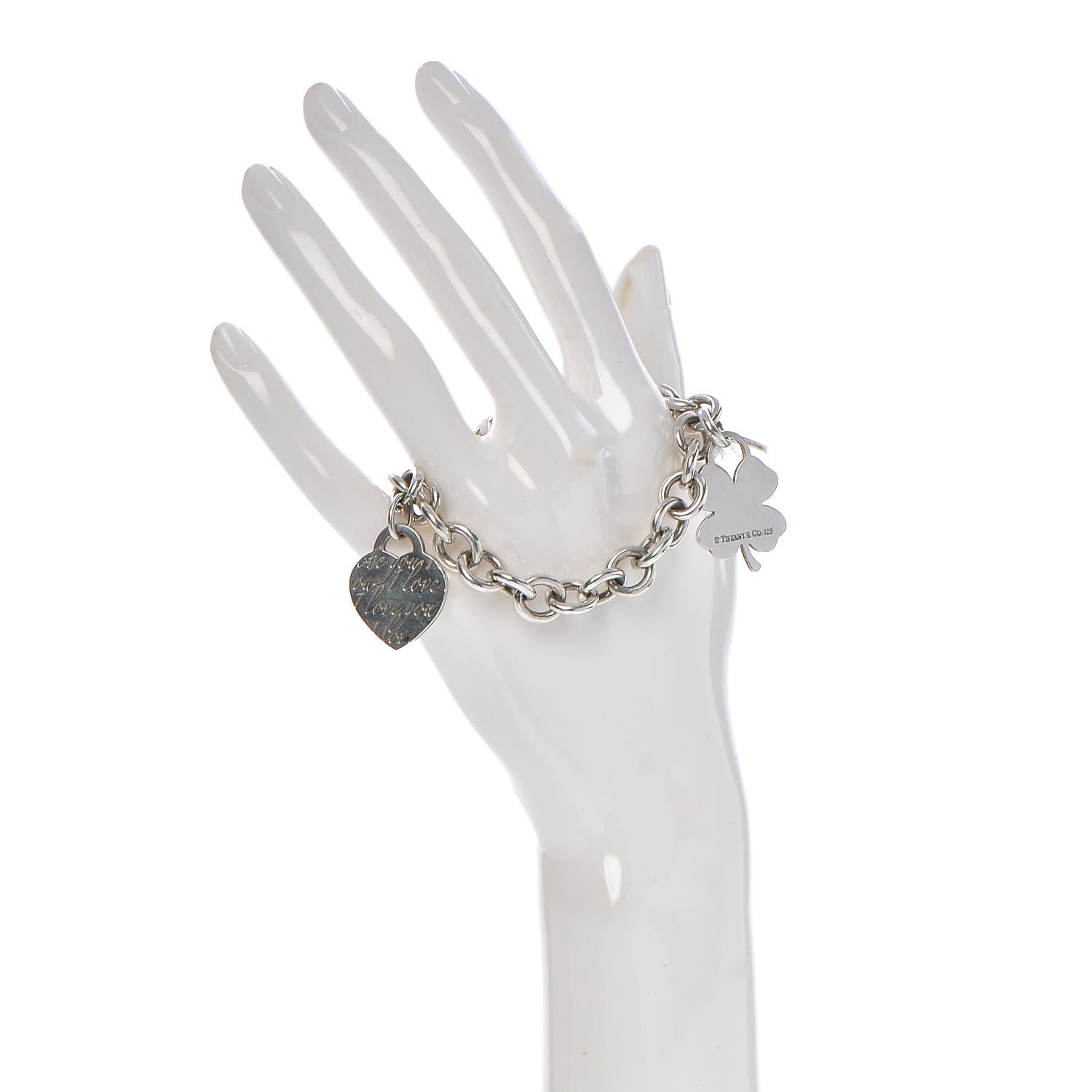 Tiffany Sterling Silver Charm Bracelet 2 of 7