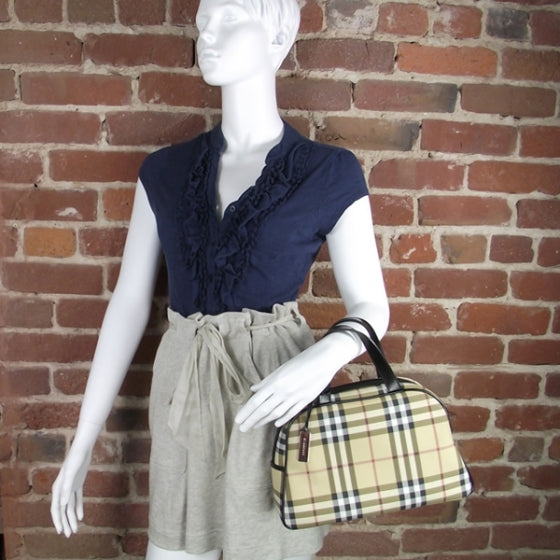 Burberry House Check Bowler Tote 2 of 9
