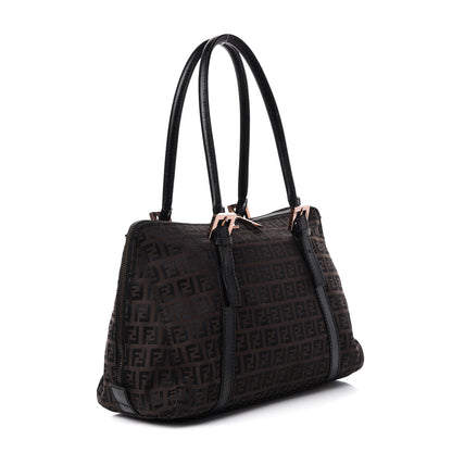 Fendi Zucchino Tote Black 3 of 13