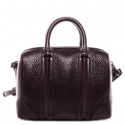 Givenchy Glazed Pebbled Calfskin Mini Lucrezia Aubergine 1 of 10