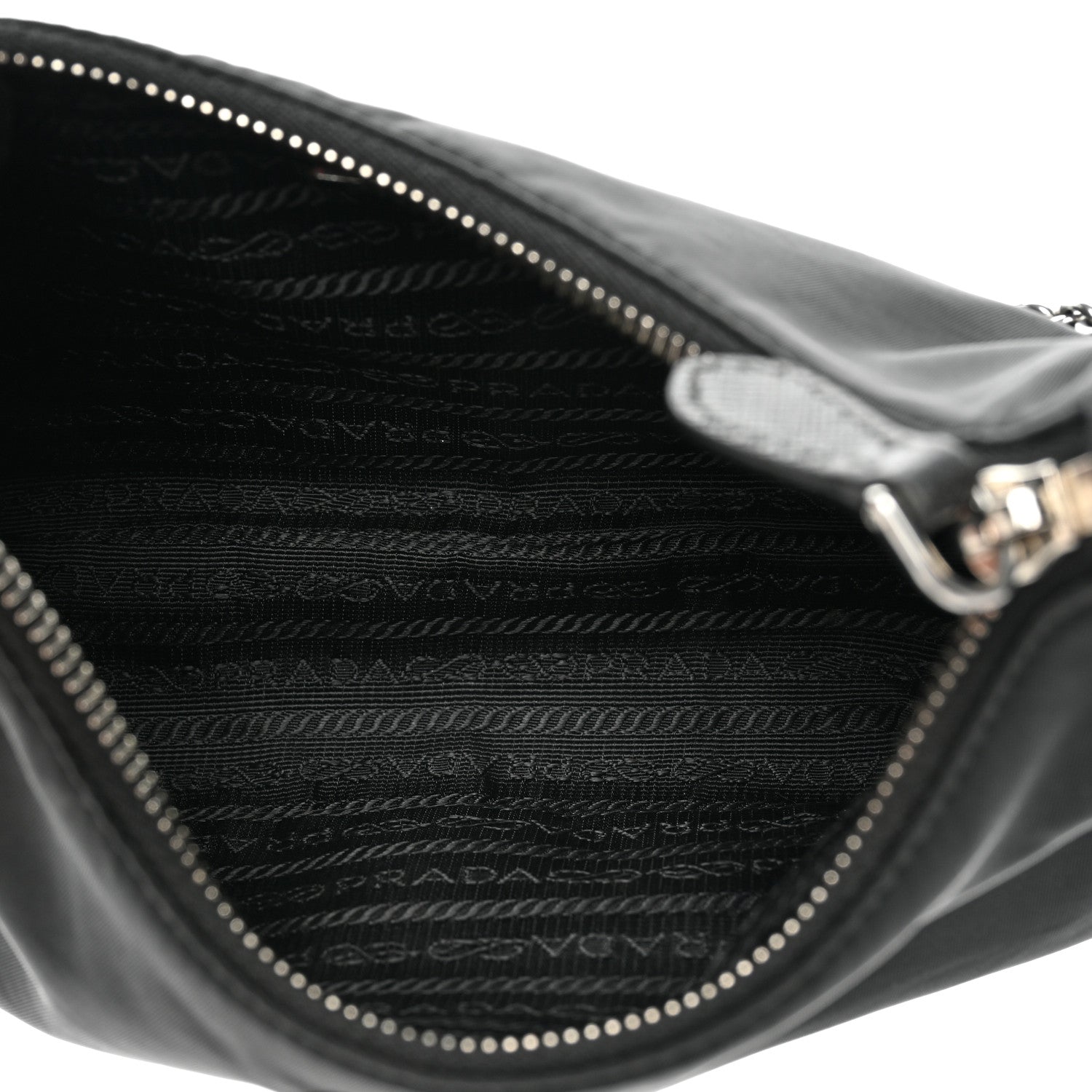 Prada Nylon Re-Edition 2005 Shoulder Bag Black 5 of 12