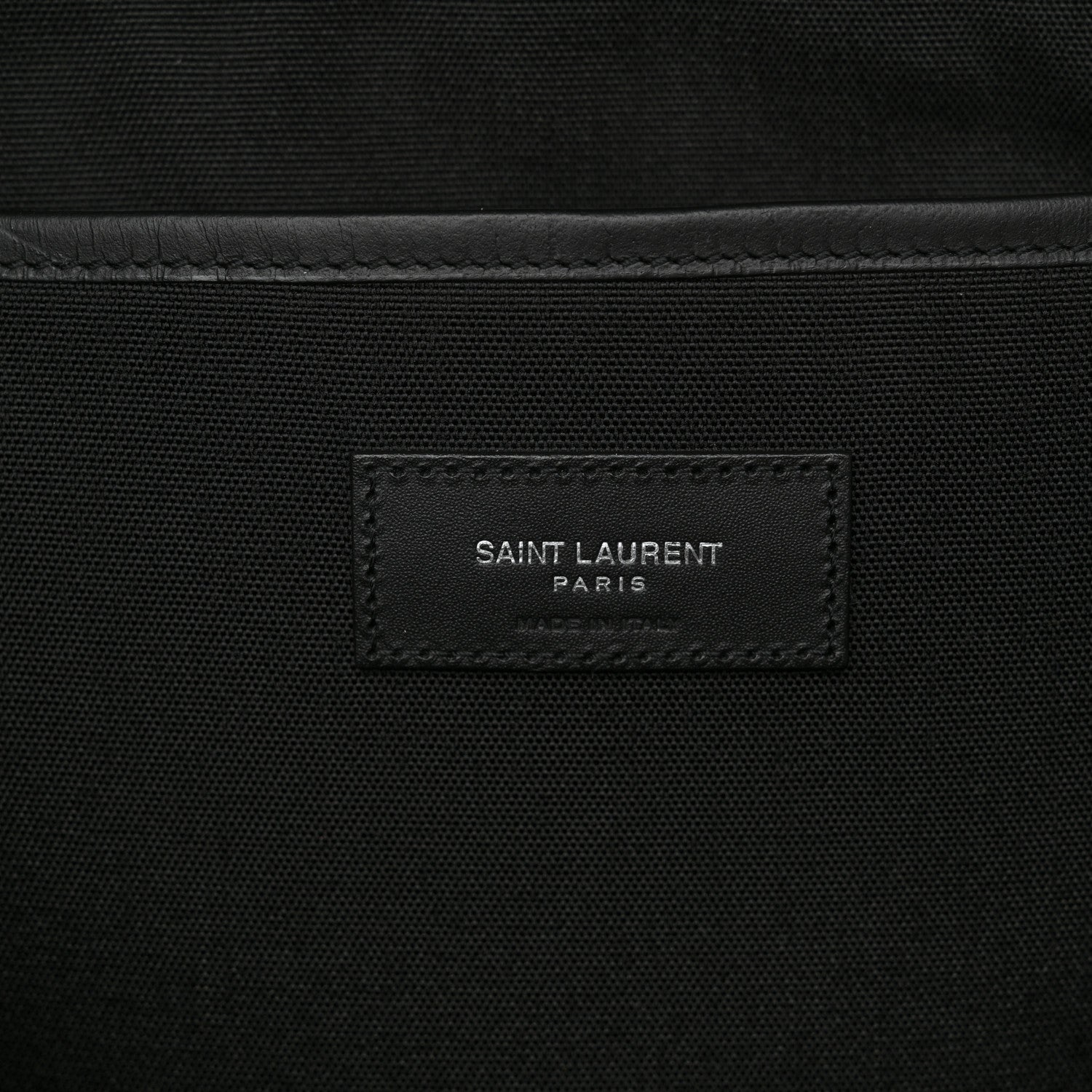 Saint Laurent Canvas Palm Tree Sunset City Backpack Violet Black 6 of 9