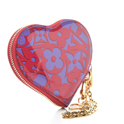 Louis Vuitton Patent Sweet Monogram Coeur Heart Coin Purse Rose Indien 3 of 6