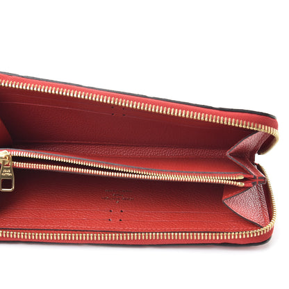 Louis Vuitton Empreinte Clemence Wallet Scarlet 5 of 7
