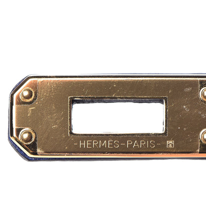 Hermes Epsom Mini Kelly Sellier 20 Bleu Electrique 22 of 35
