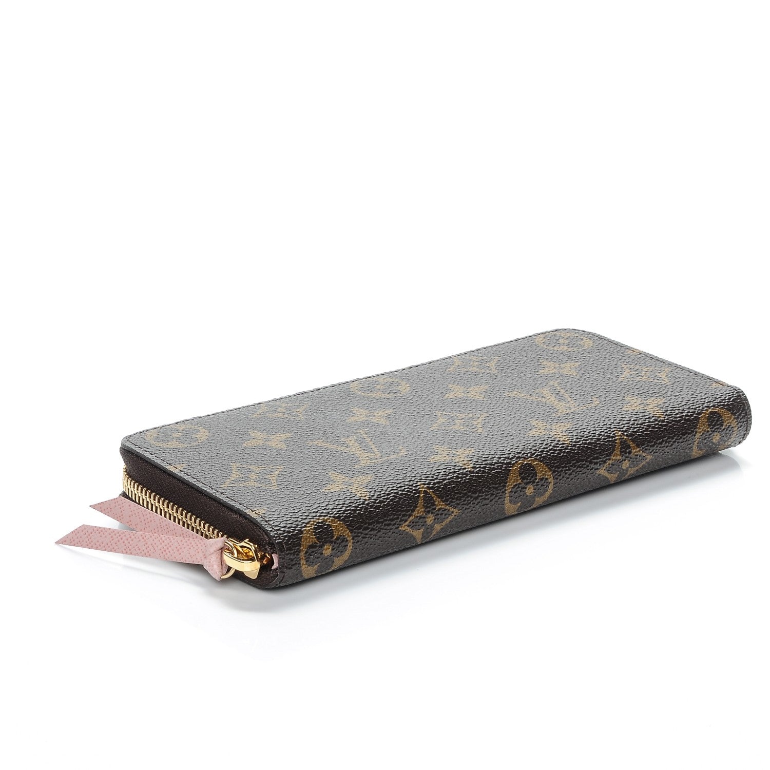 Louis Vuitton Monogram Clemence Wallet Rose Ballerine 4 of 7