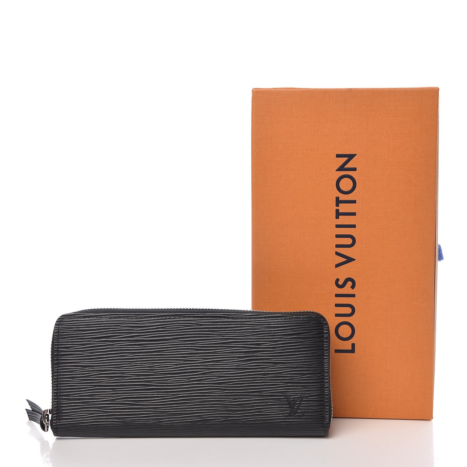Louis Vuitton Epi Clemence Wallet Black 8 of 8