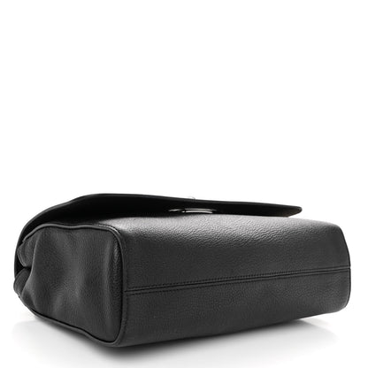Mulberry Small Classic Grain Calfskin Medium Lily Flap Black 4 of 9