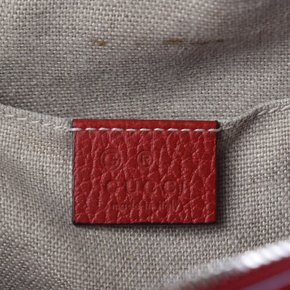 Gucci Monogram Mini Bree Messenger Bag Red 6 of 10