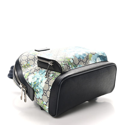 Gucci GG Supreme Monogram Blooms Small Day Backpack Blue 4 of 11