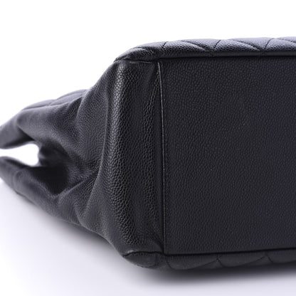 Chanel Caviar Quilted Grand Shopping Tote GST Black 6 of 12