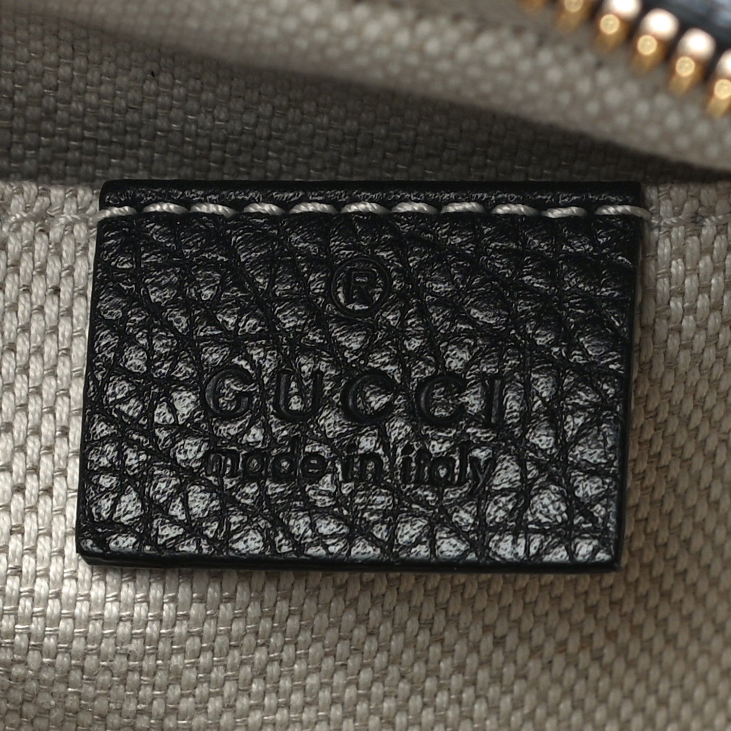 Gucci Pebbled Calfskin Small Soho Disco Bag Black 7 of 11