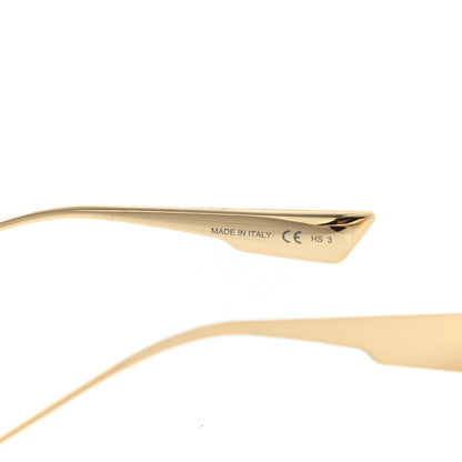 Christian Dior Metal Stellaire 1 Square Sunglasses Gold 7 of 10