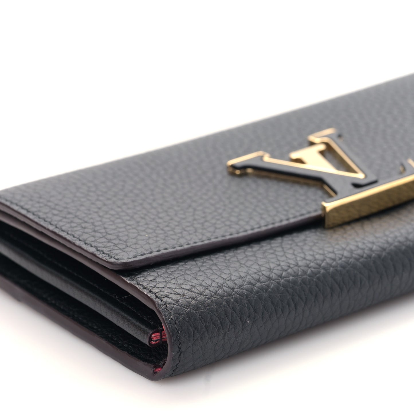Taurillon Capucines Wallet Black