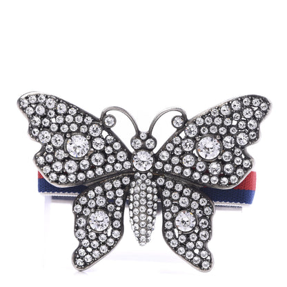 Gucci Web Crystal Butterfly Bracelet 1 of 4
