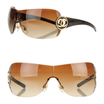 Chanel CC Sunglasses 4145 Brown 1 of 4