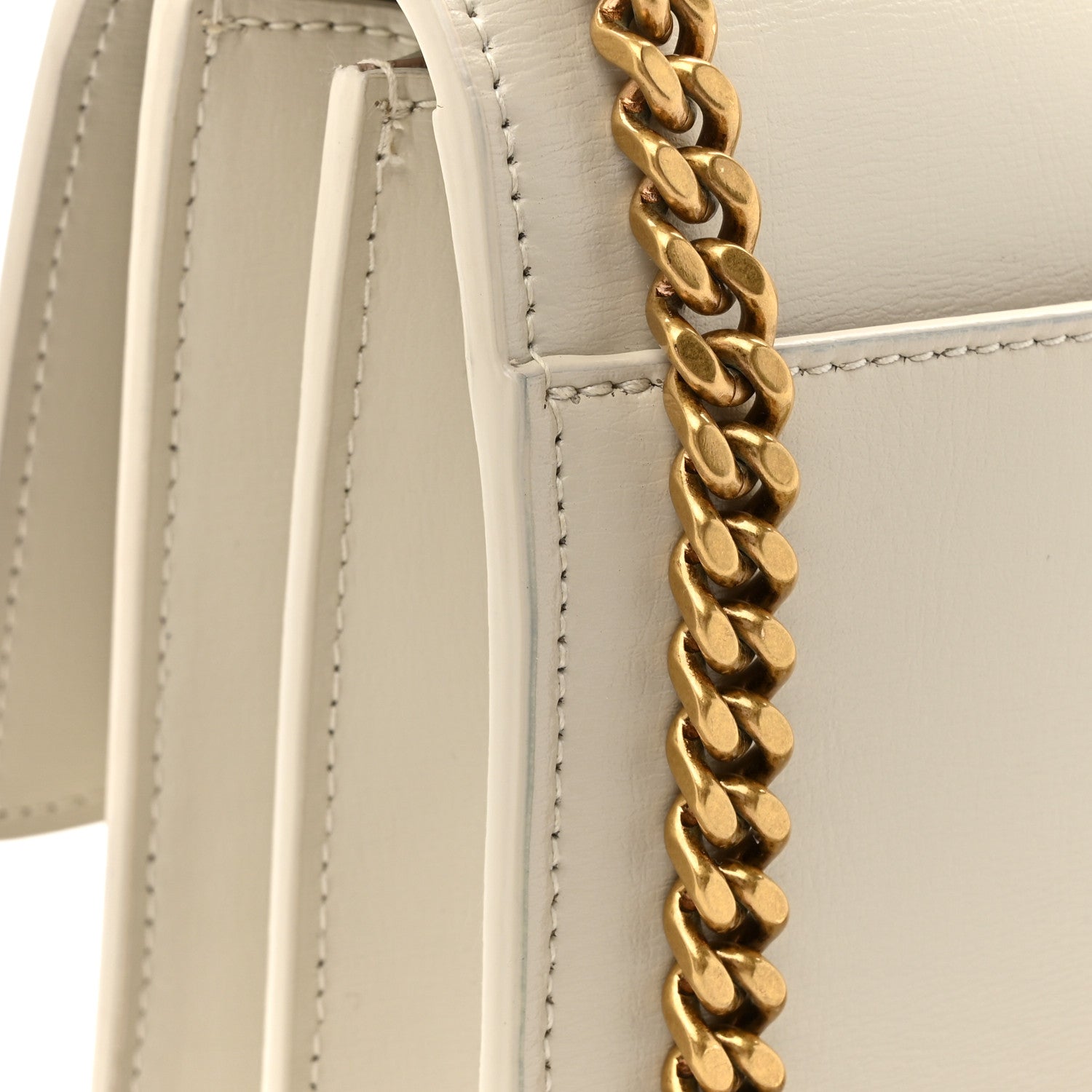 Saint Laurent Calfskin Medium Monogram Sunset Crema Soft 14 of 14