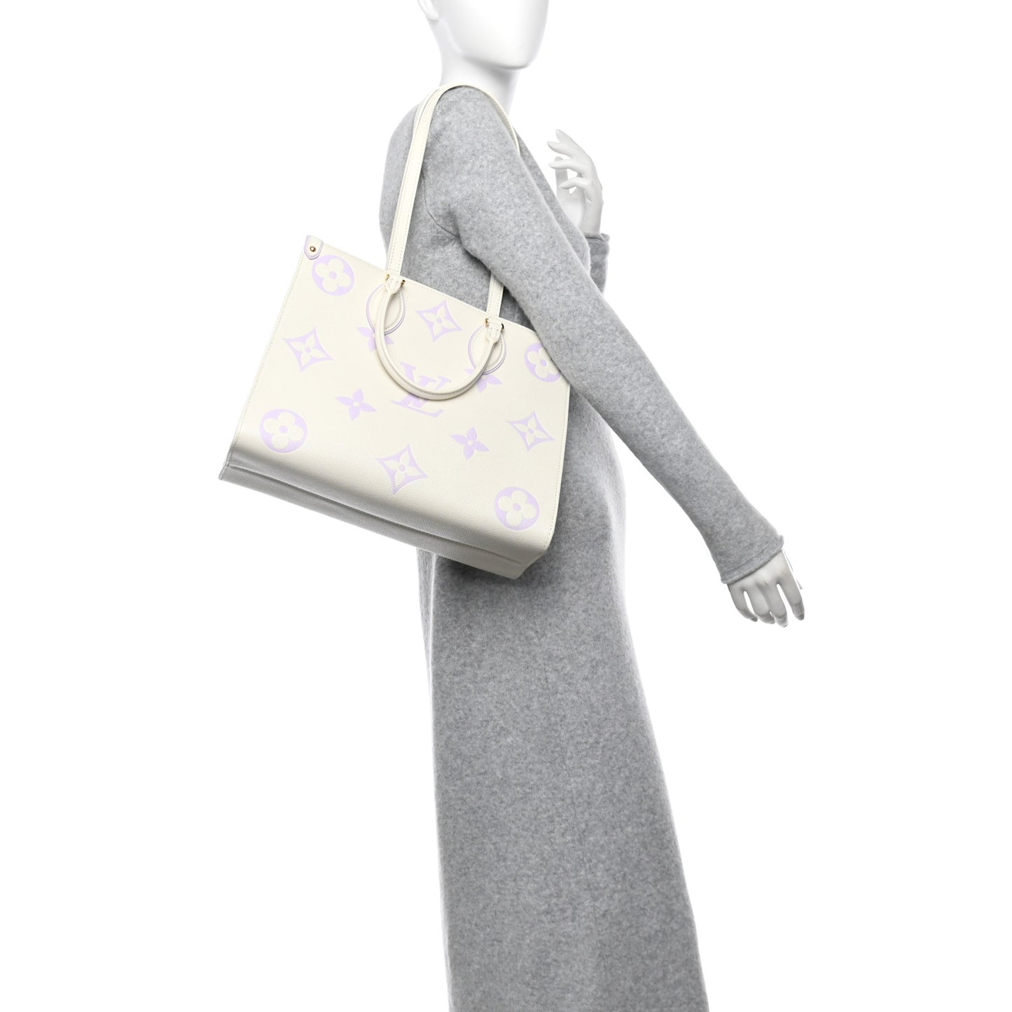 Empreinte Monogram Giant Onthego MM Latte Bubble Tea
