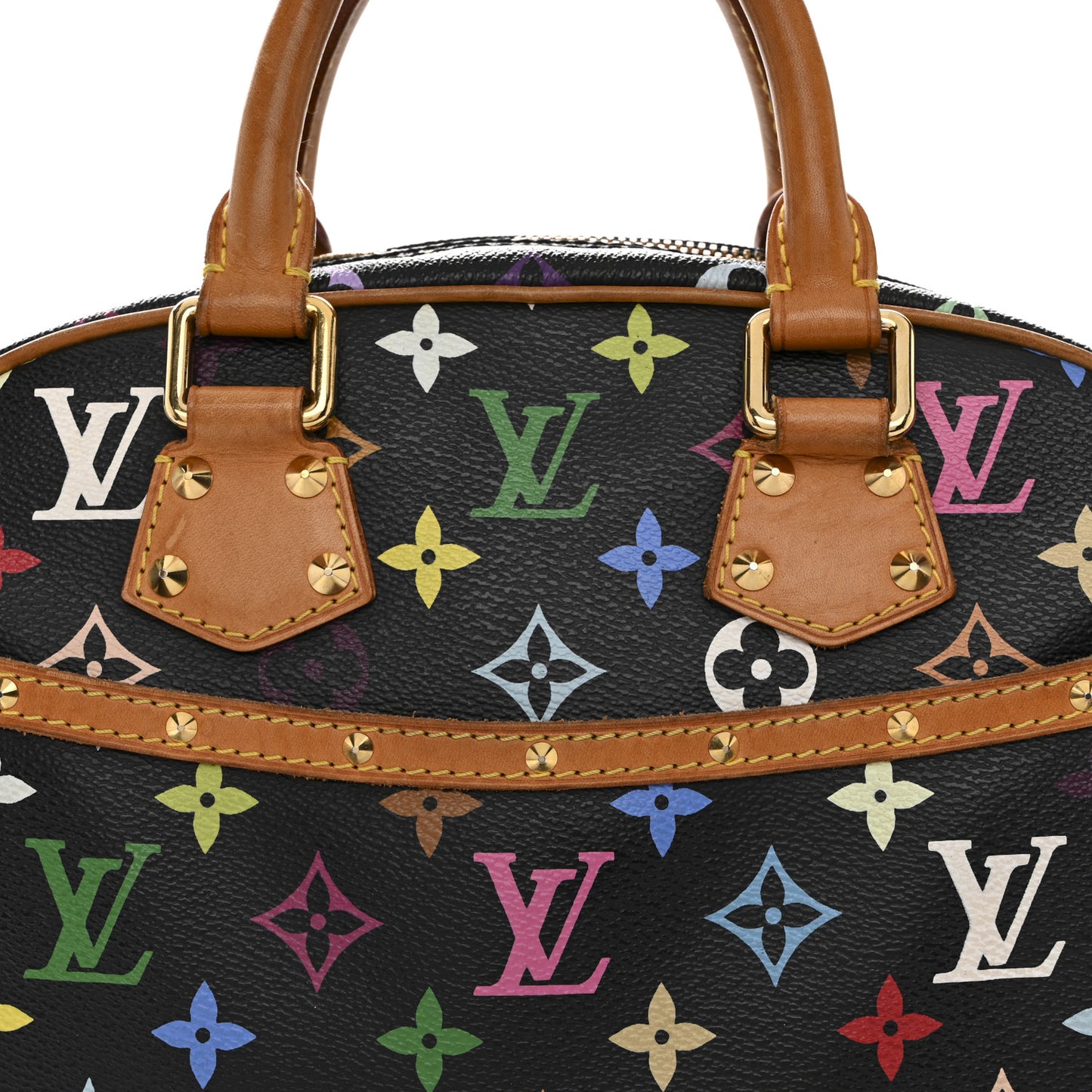 Monogram Multicolor Trouville Black