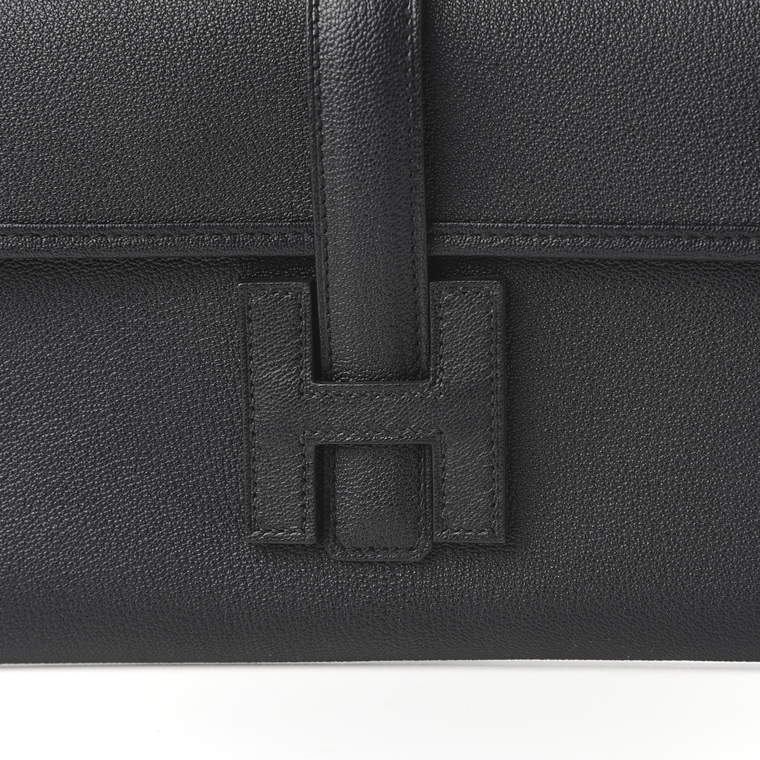 Hermes Chevre Chandra Jige Elan 29 Clutch Black 10 of 11