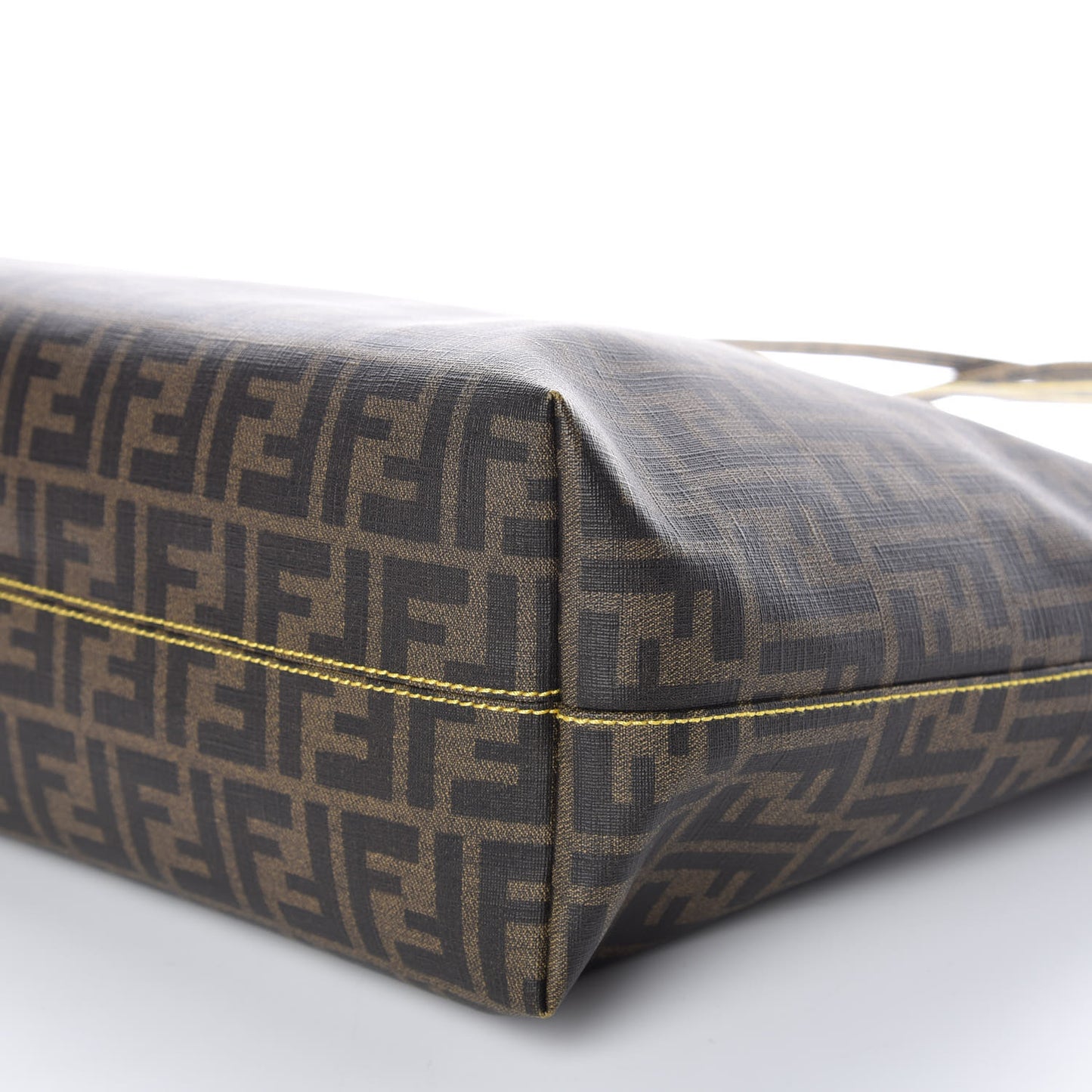 Zucca Spalmati Medium Roll Tote Tobacco Giallo
