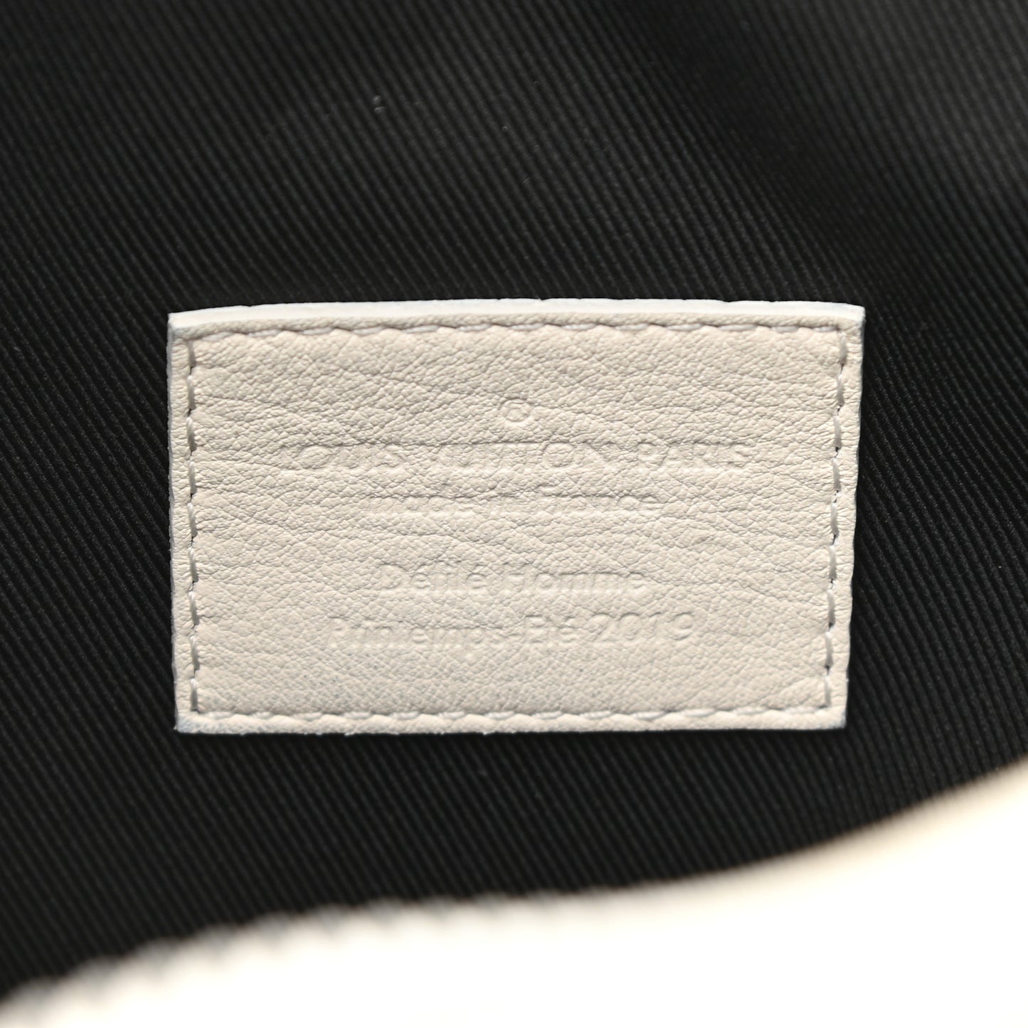 Taurillon Monogram Solar Ray Soft Trunk Powder White