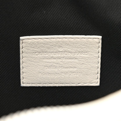 Louis Vuitton Taurillon Monogram Solar Ray Soft Trunk Powder White 6 of 17