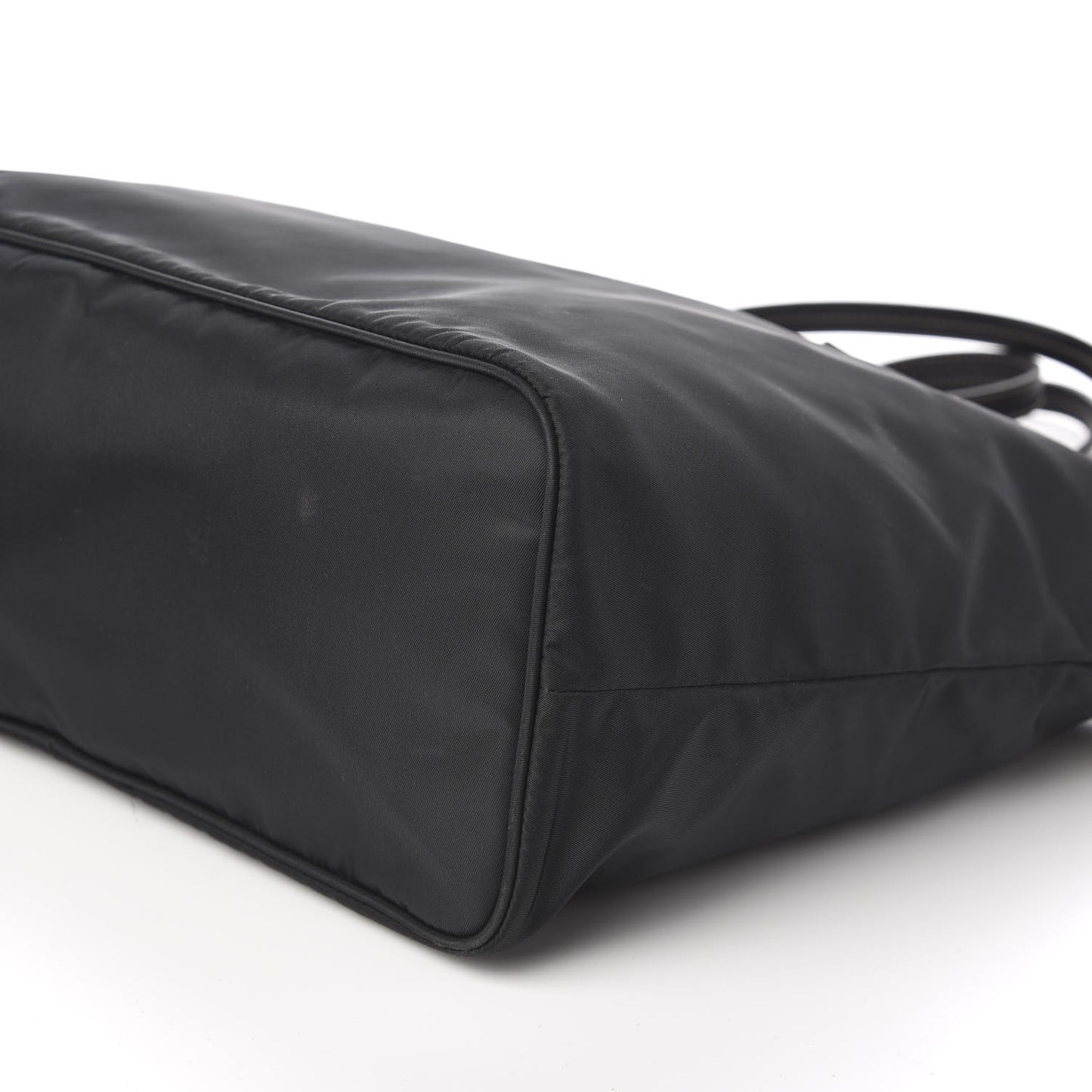 Tessuto Nylon Saffiano Tote Black