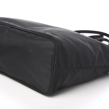 Prada Tessuto Nylon Saffiano Tote Black 8 of 9