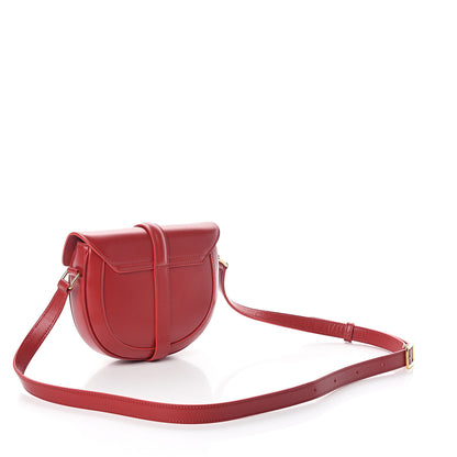 Celine Satinated Calfskin Besace Small 16 Red 2 of 8