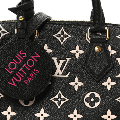 Louis Vuitton Empreinte Monogram Spring in the City Speedy Bandouliere 20 Black White Pink 7 of 9