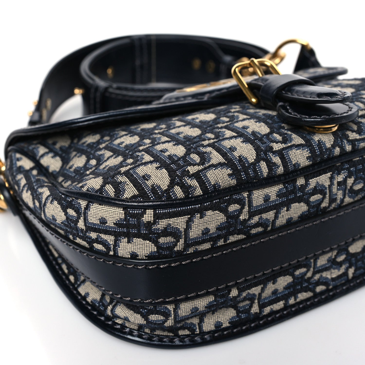 Christian Dior Oblique Medium Bobby Flap Blue 8 of 10