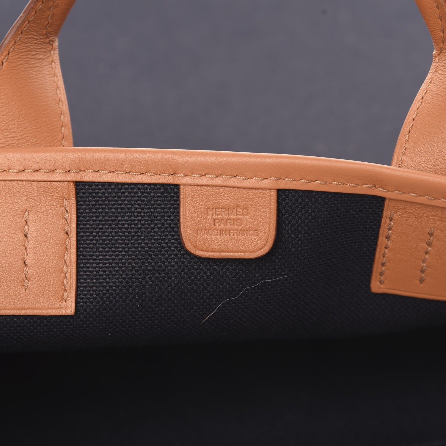 Hermes Toile Swift Record Bag 78 Bleu Marine 7 of 11