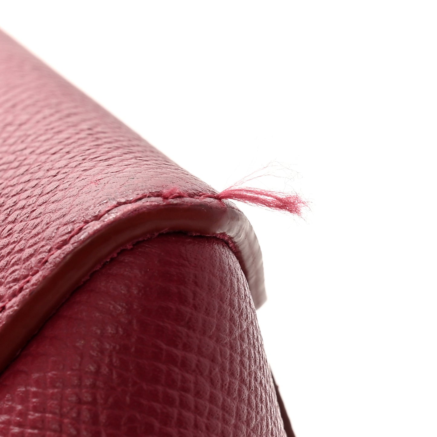 Grained Calfskin Nano Belt Bag Acai